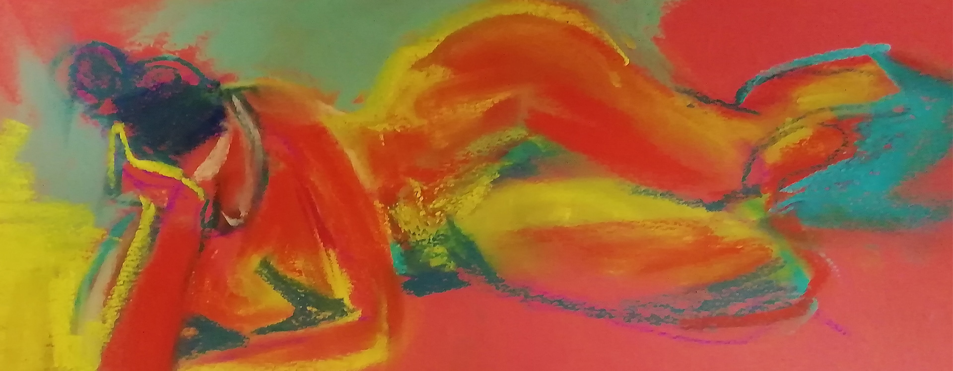 stage gilles bourgeade modele vivant nu et couleur à l'Académie Libre de Venelles en Pays d'aix en Provence